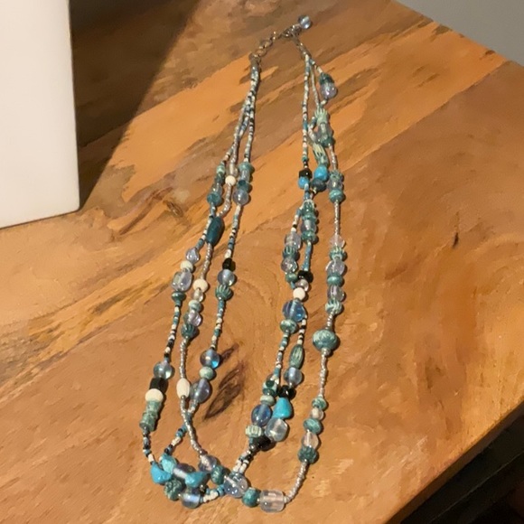 3 Strand Vintage Necklace - Picture 3 of 4